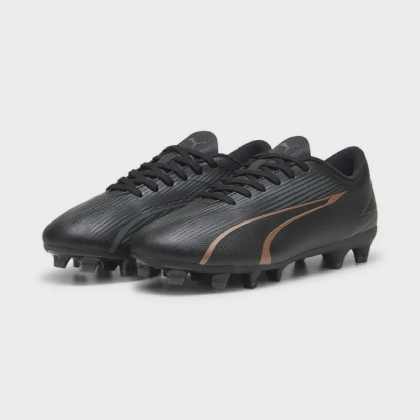 P-M46 (Puma ultra play fg/ag junior black/copper rose) 22494250