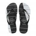 HA-WJ6 (SLIM TRIO STRIPES 0090 BLACK) 91991800 - Otahuhu Shoes