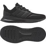 A-J54 (FALCON K Children BLK/BLK) 11994095 - Otahuhu Shoes