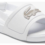 LC-F (L . 30 slide 0120 white/silver) 12193259 - Otahuhu Shoes