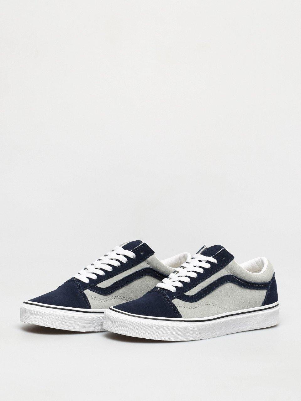 V-C13 (Old skool 2-tone suede dress blues/mineral gray) 32196207 - Otahuhu Shoes