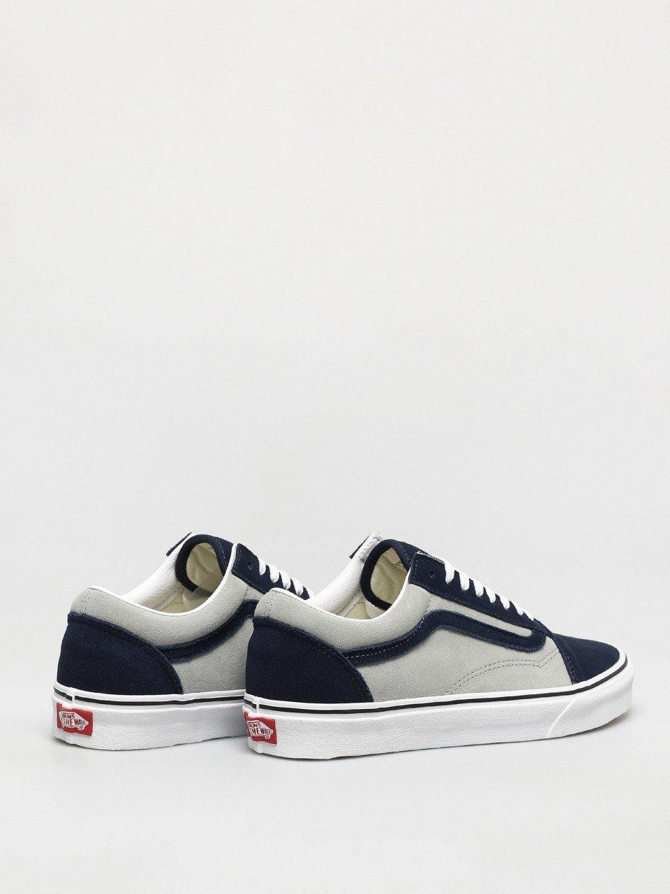 V-C13 (Old skool 2-tone suede dress blues/mineral gray) 32196207 - Otahuhu Shoes