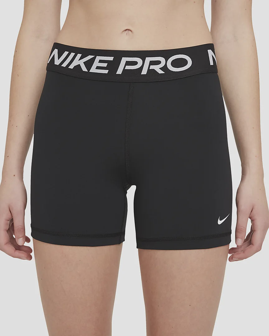NA-M42 (Nike womens nike pro 365 short 5 inch tights black/white) 52392302 NIKE