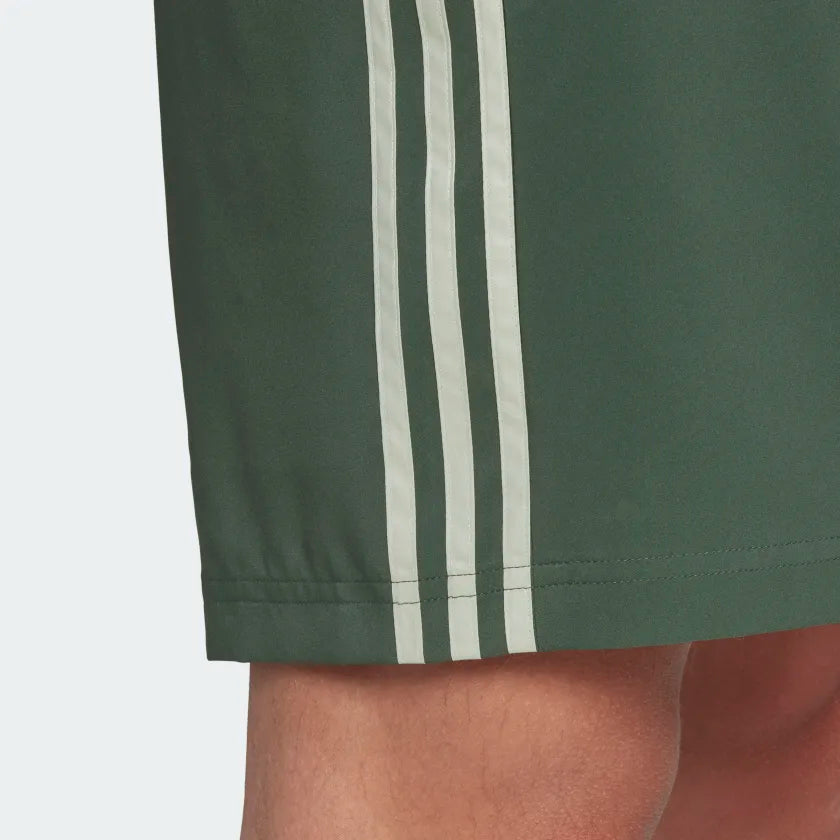 AA-K16 (Adidas aeroready essentials chelsea 3-stripes shorts green oxide/linin green) 112292815 ADIDAS