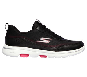 S-C10 (Go walk 5 - perfect step black/pink) 22197094 - Otahuhu Shoes