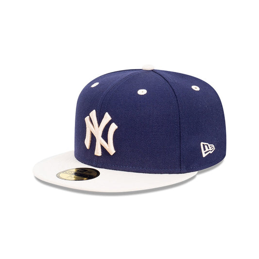 NEC-V34 (5950 New york yankees Q122 light navy stone fitted hats) 32294000 NEW ERA