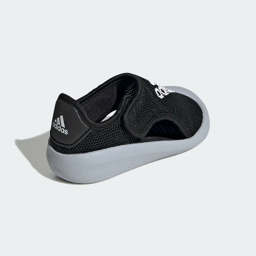 A-V64 (Adidas altaventure sport swim sandal core black/white/halo silver) 112293585 ADIDAS