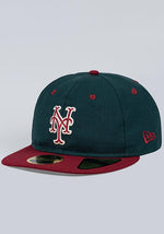 NEC-L37  (5950RC New york met Q222 dark green cardinal fitted hat) 52294000 NEW ERA