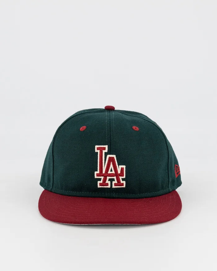 NEC-K37  (5950RC La dodgers Q222 dark green cardinal fitted hat) 52294000 NEW ERA