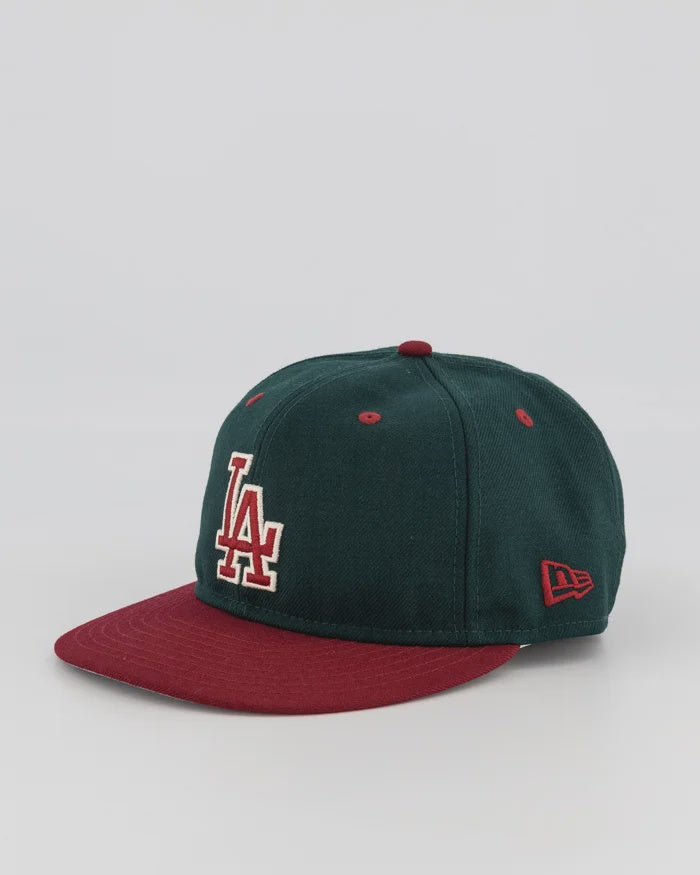 NEC-K37  (5950RC La dodgers Q222 dark green cardinal fitted hat) 52294000 NEW ERA