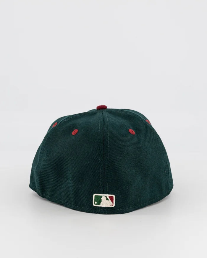 NEC-K37  (5950RC La dodgers Q222 dark green cardinal fitted hat) 52294000 NEW ERA