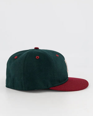 NEC-K37  (5950RC La dodgers Q222 dark green cardinal fitted hat) 52294000 NEW ERA
