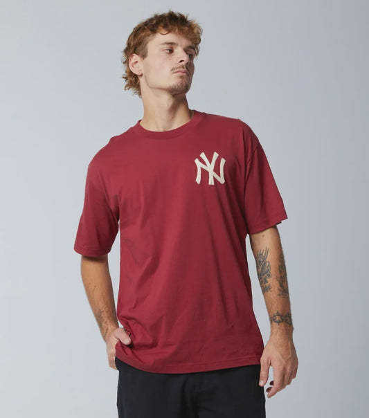 NEA-O3 (NE0277Q222 Oversize tee new york yankees chain stitch) 52293150 NEW ERA