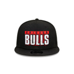 NEC-H41 (950 Q322 Chicago bulls insider black otc hat osfm ) 92293250 NEW ERA