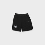 NEA-Y6 (New era fleece shorts new york yankees black/white) 92395000