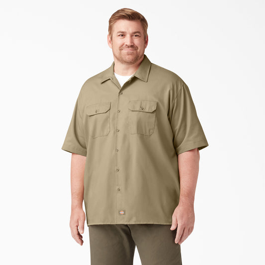 D-S2 (Short sleeve work shirt khaki) 72093045 DICKIES