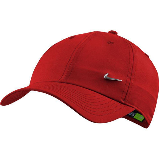 NA-G30 (U nike sportswear df H86 metal swoosh cap university red/metallic silver) 42191790 - Otahuhu Shoes