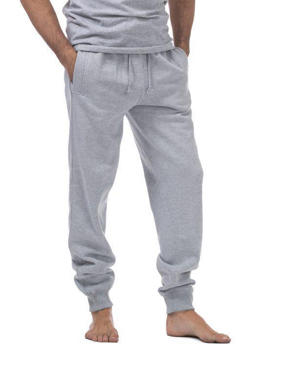 PC-H1(PRO CLUB Jogger Fleece Long Pants-Grey) - Otahuhu Shoes