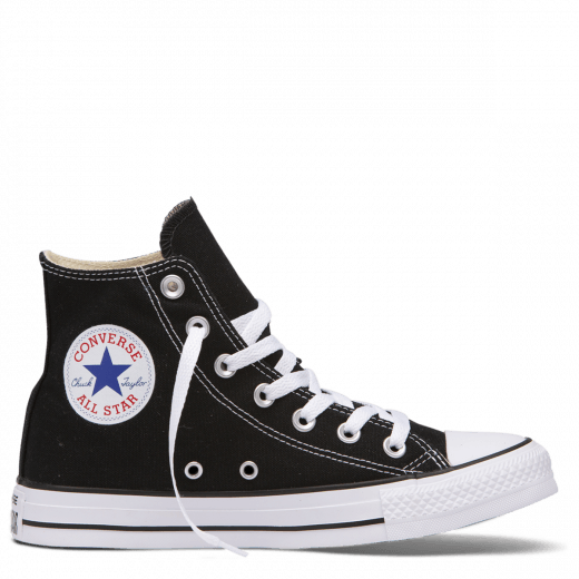 CT-A1 (CONVERSE CHUCK TAYLORS BLACK HI) - Otahuhu Shoes