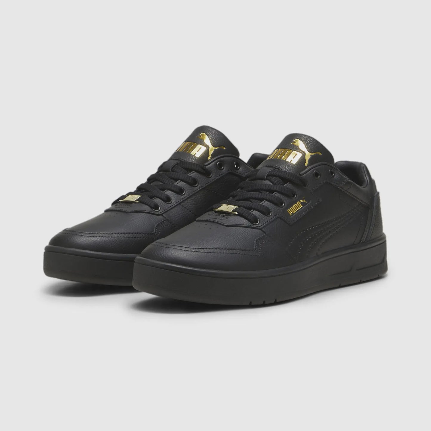 P-F46 (Puma court classic lux black/gold) 22496500