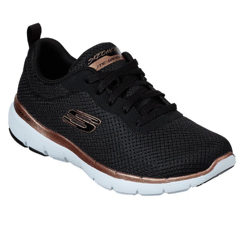 S-J8 (FLEX APPEAL 3.0 FIRST IN SIGHT BLK/ROSE GOLD) 61996207 - Otahuhu Shoes
