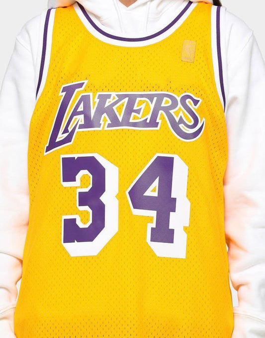 MNA-R1 (NBA SWINGMAN JERSEY LAKERS SHAQ 34 96-97 YELLOW) 121997389 - Otahuhu Shoes