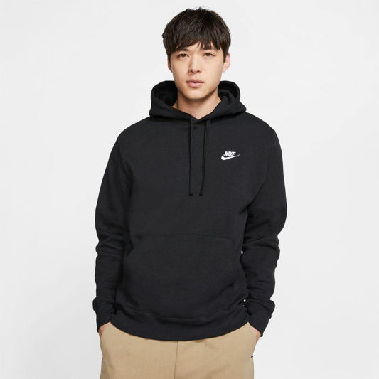 NA-R21 (M Nsw club hoodie po bb blk/wht) 12093581 - Otahuhu Shoes