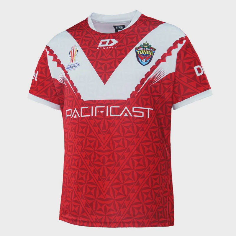 DY-A1 (2022 Tonga rugby league mens replica wc home jersey red) 102293500 DYNASTY