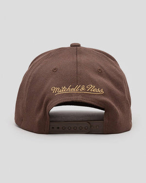 MNA-Z19 (Lux brown cl nets baroque brown hat osfm) 32292391 MITCHELL AND NESS