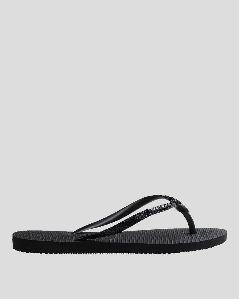 HA-WK7 (Slim glitter II 4057 black) 92292350 HAVAIANAS