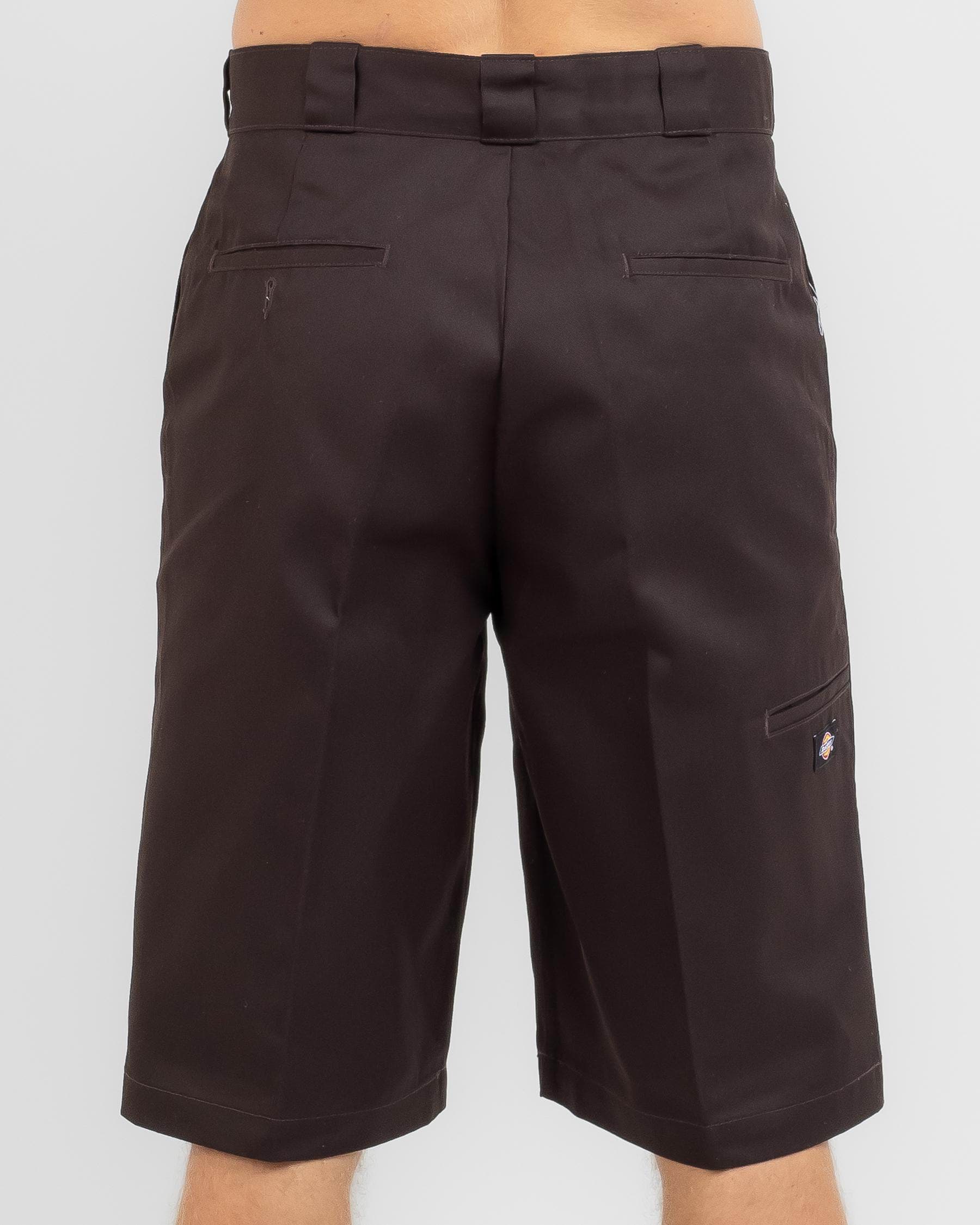 D-E5 (Dickies 13 inch multi pocket short dark brown) 22394143 DICKIES