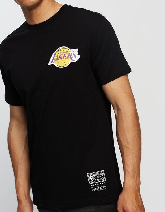 MNA-K9 (Retro repeat ss tee lakers black) 32193043 - Otahuhu Shoes