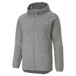PA-B4 (Evostripe fleece hoodie medium grey heather) 42196000 - Otahuhu Shoes
