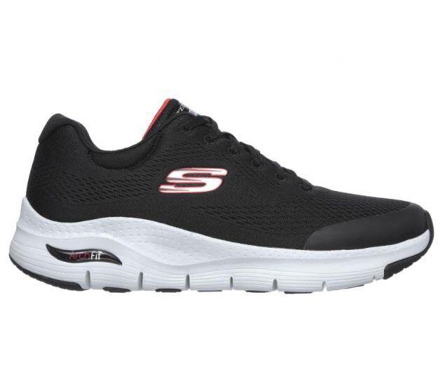 S-S9 (Arch fit black/red) 102097094 - Otahuhu Shoes