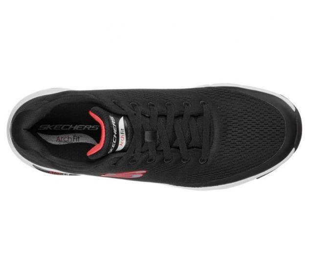 S-S9 (Arch fit black/red) 102097094 - Otahuhu Shoes