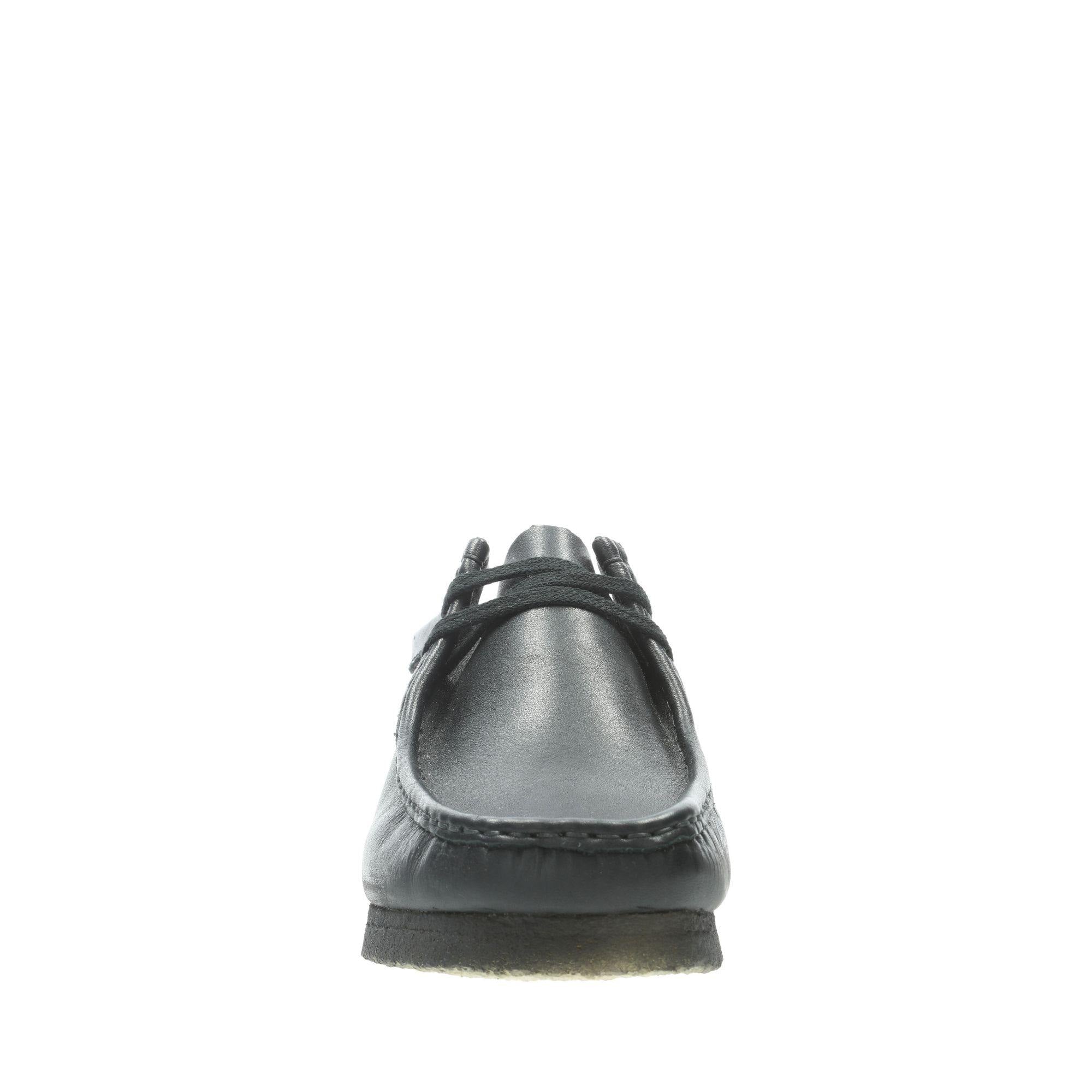 W-L (Wallabee shoe black leather g) 521913100 - Otahuhu Shoes