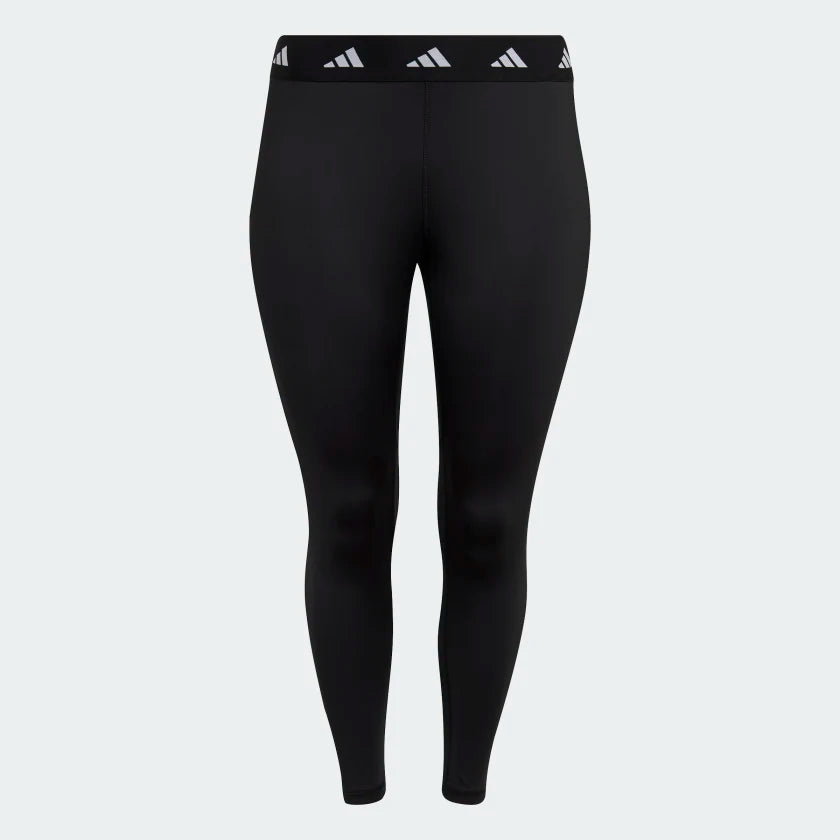 AA-O15 (Adidas tech fit 7/8 tights plus size black/white) 82293585 ADIDAS