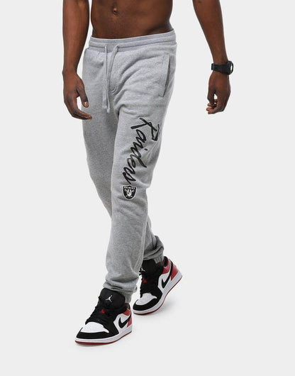 MJA-Z (Champs sweat pant oakland raiders grey marle) 32095217 - Otahuhu Shoes