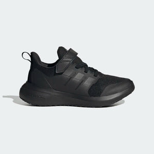 A-J65 (Adidas fortarun 2.0 elastic lace top strap shoes black/carbon) 22394605 ADIDAS