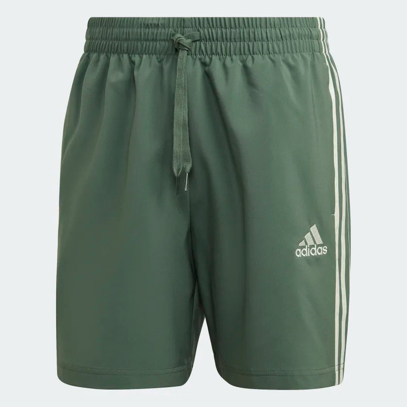 AA-K16 (Adidas aeroready essentials chelsea 3-stripes shorts green oxide/linin green) 112292815 ADIDAS