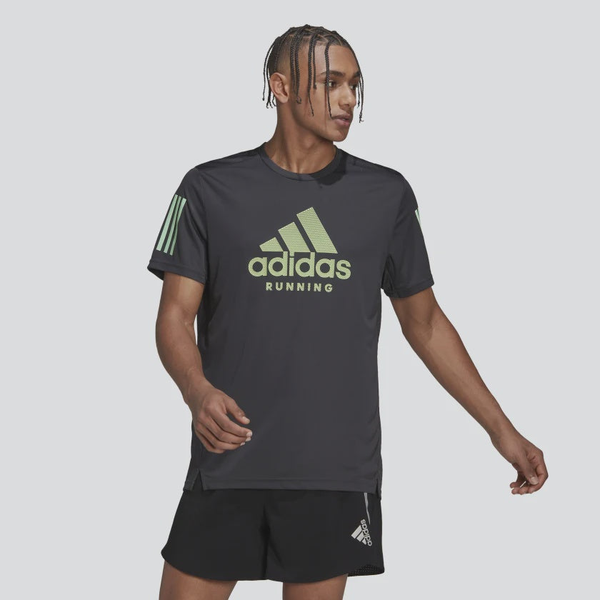 AA-S16 (Adidas own the run t-shirt carbon) 112293070 ADIDAS