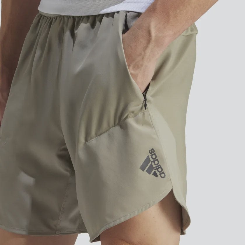 AA-A19 (Adidas designed for training shorts silver pebble) 23293840 ADIDAS