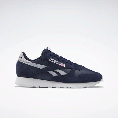 R-A14 (Reebok classic leather vector navy/cold grey/white) 32298185 REEBOK