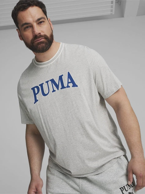 PA-N10 (Puma squad big graphic tee light grey heather) 32492500