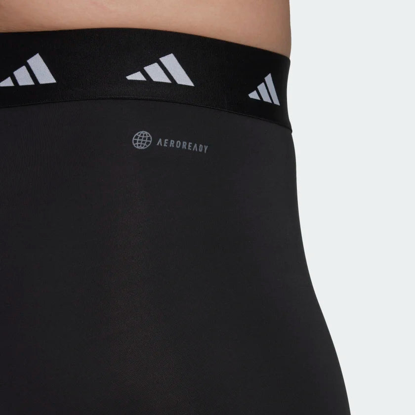 AA-O15 (Adidas tech fit 7/8 tights plus size black/white) 82293585 ADIDAS