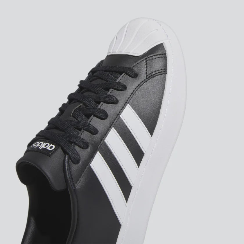 A-R63 (Streetcheck cloudfoam court low black/white) 52296140 ADIDAS