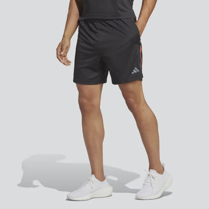 AA-F18 (Adidas workout base shorts black/bright red/transperent)22393840 ADIDAS