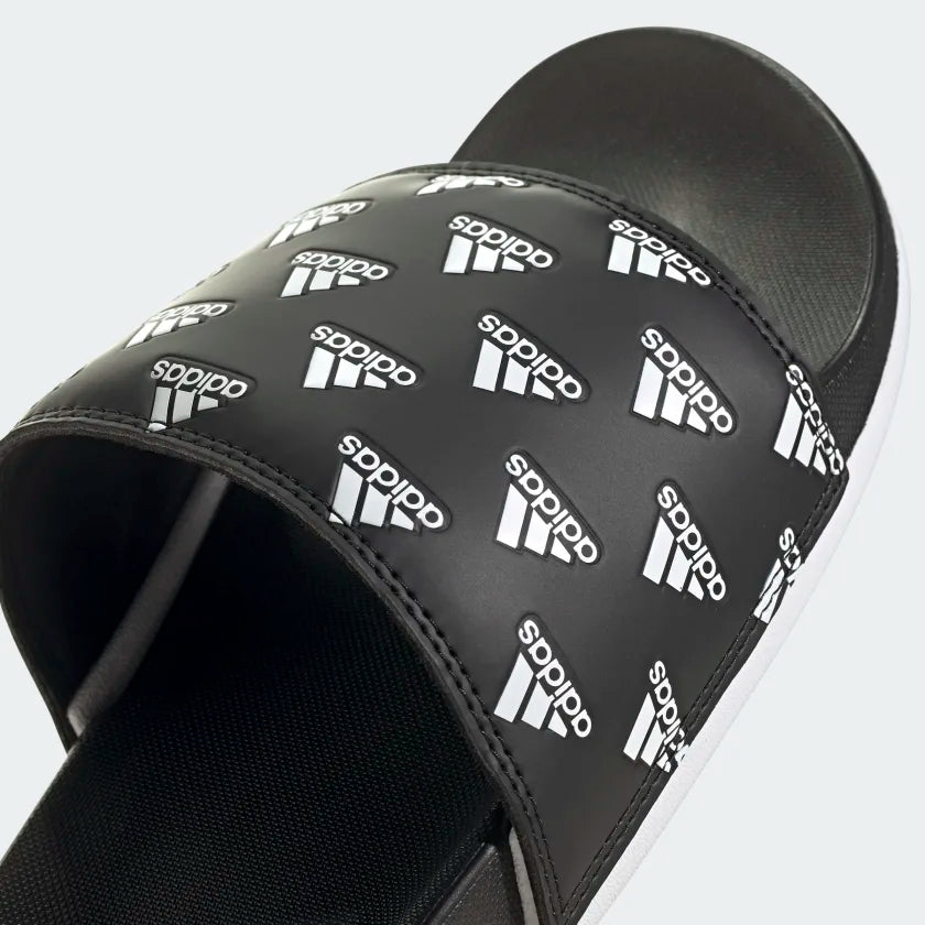 A-E65 (ADILETTE COMFORT SLIDES Core Black / Cloud White / Cloud White) 12393070 ADIDAS