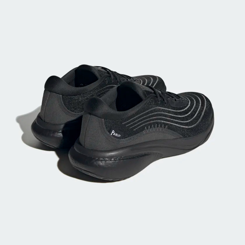 A-Q65 (Adidas supernova 2.0 x parley shoes black/carbon/grey) 322910230 ADIDAS