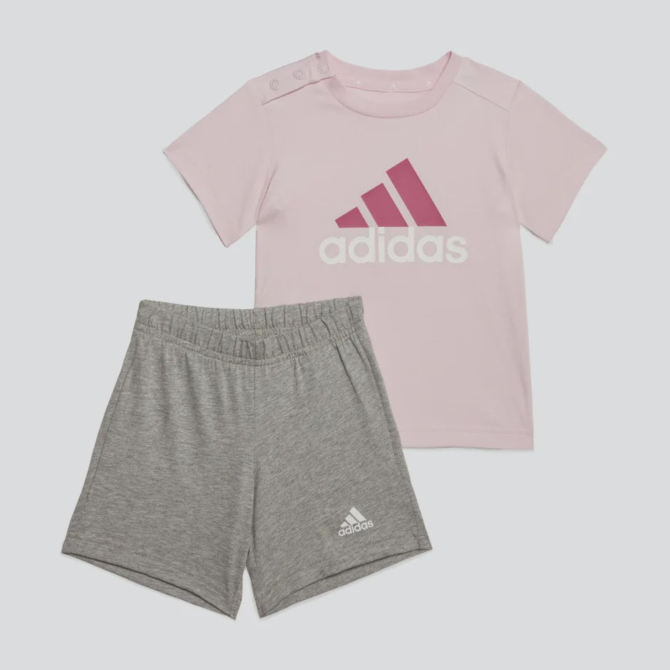 AA-E17 (ESSENTIALS ORGANIC COTTON TEE AND SHORTS SET) 12392815 ADIDAS